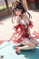 Hentai - Crimson Silks Dancing in the Twilight Breeze Set.1 20241230 Part 16